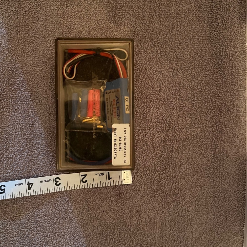 ALIGN RCE-BL25G Brushless ESC 25A‎ Electric Speed Controller Model K10257TA - Picture 5 of 6